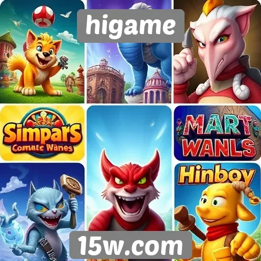 Comparativo entre jogos populares no higame